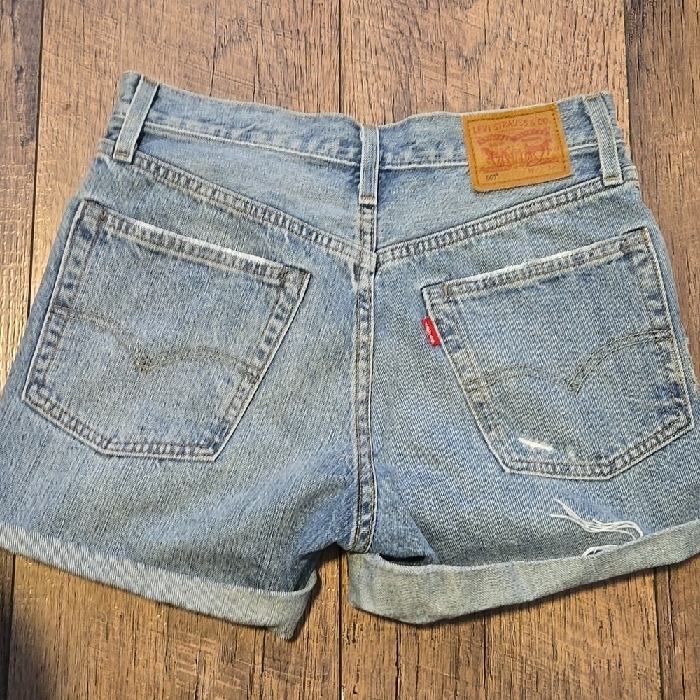 Levi's Jean Shorts Size 24W - Picture 4 of 5